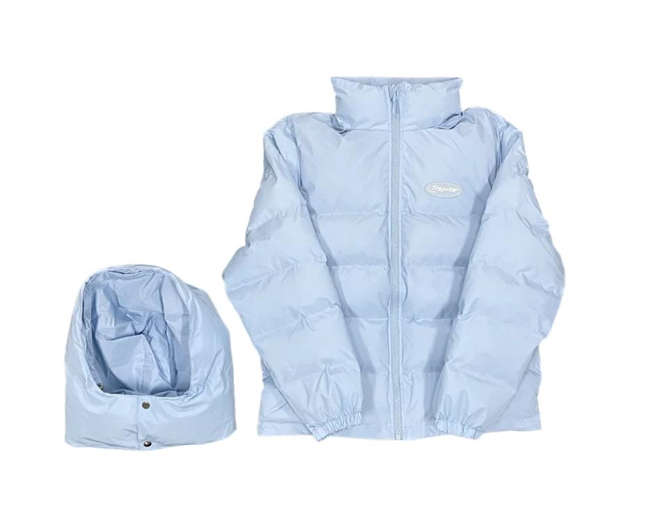 Trapstar drazzling blue puffer