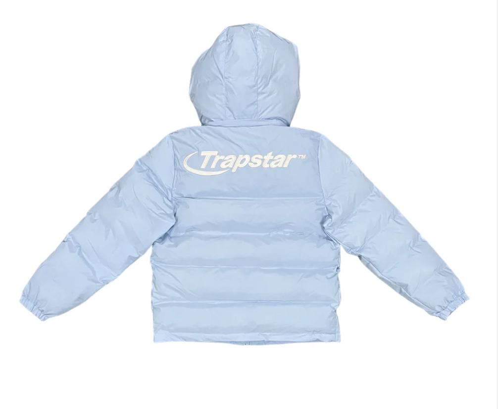 Trapstar drazzling blue puffer