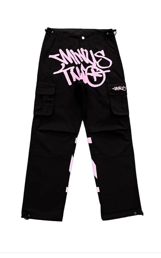 Minus Two black/pink cargo