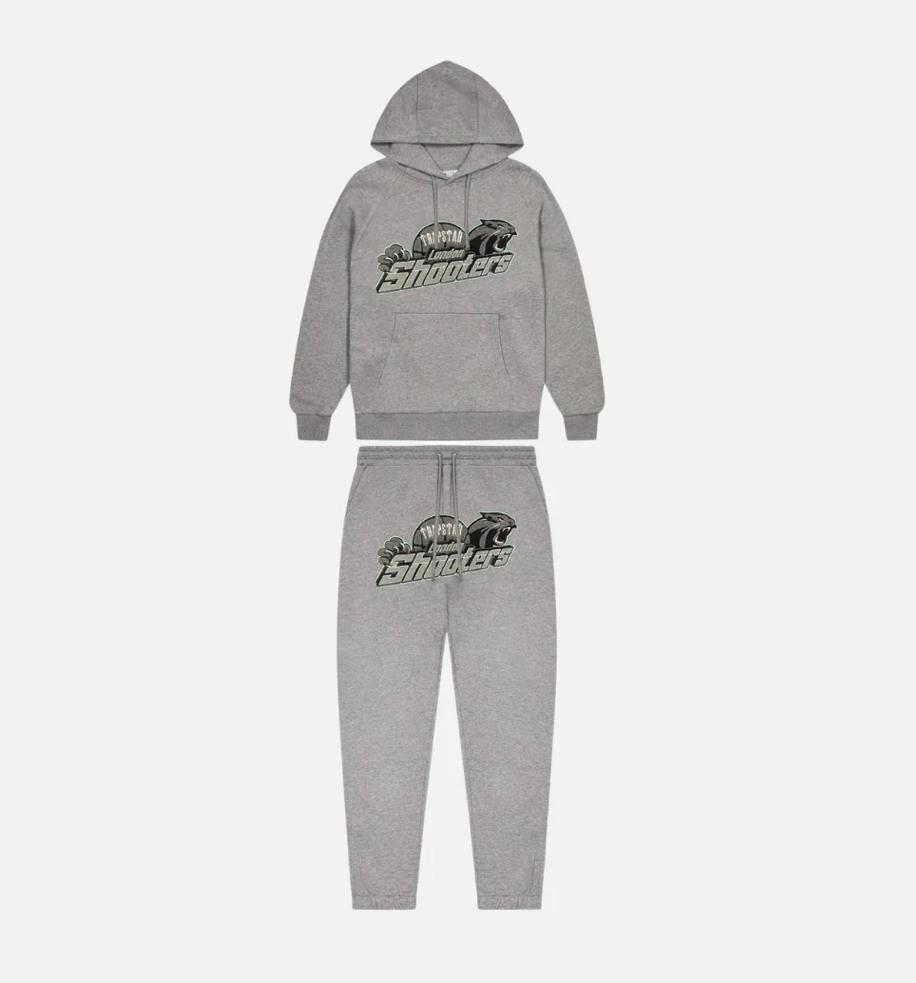 TRAPSTAR SHOOTERS TRACKSUIT - GREY/TEAL