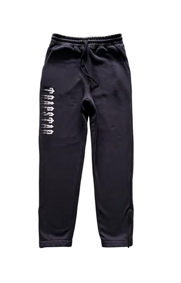 Trapstar shooters tracksuit blackout edition black/black