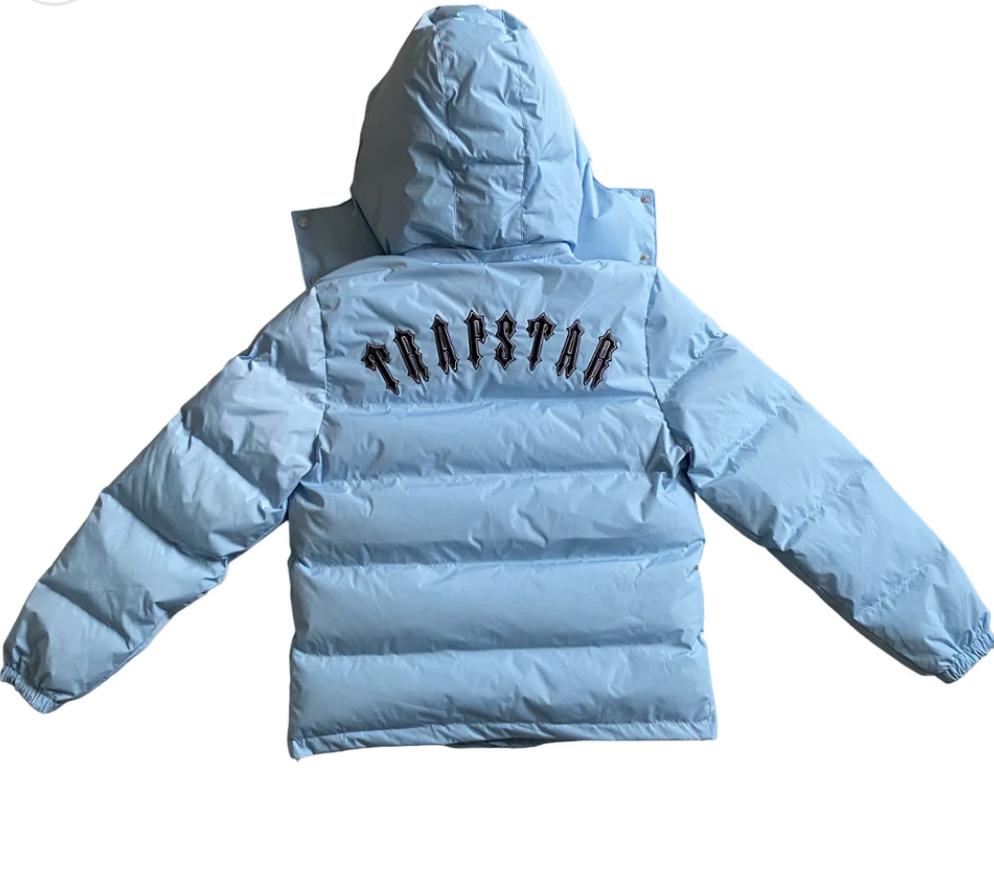 Trapstar ice blue puffer