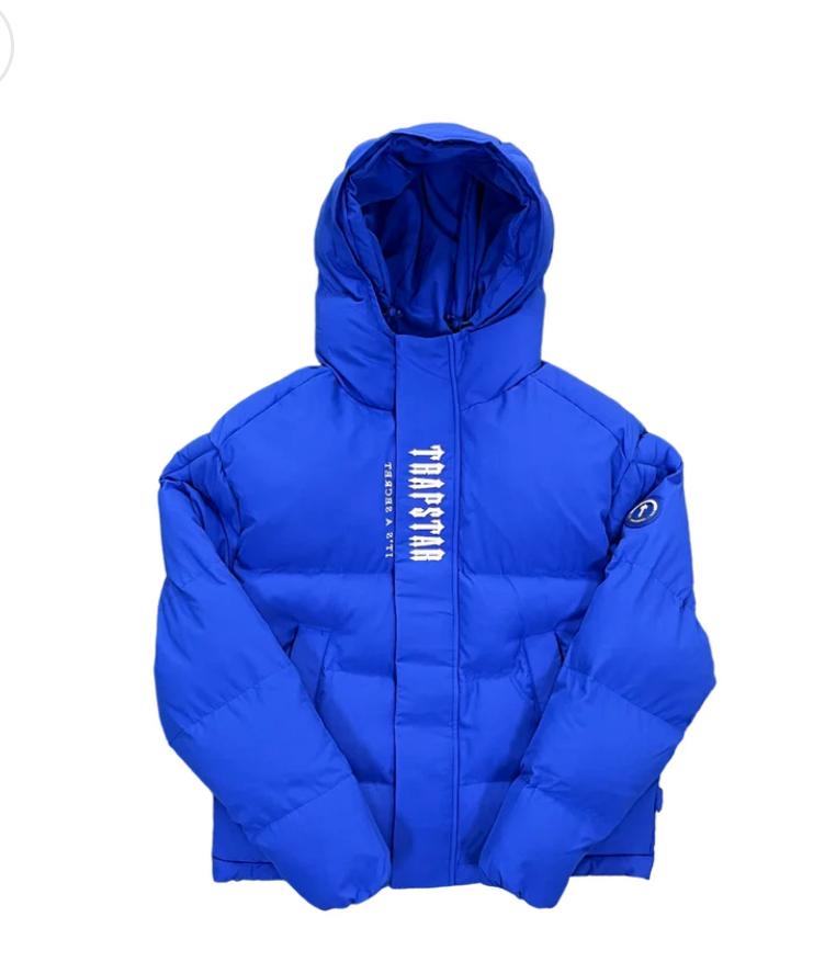 Trapstar drazzling blue puffer