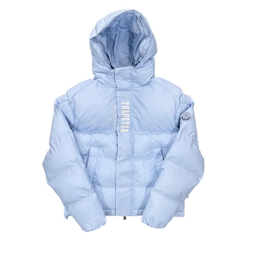 Trapstar puffer ice blue