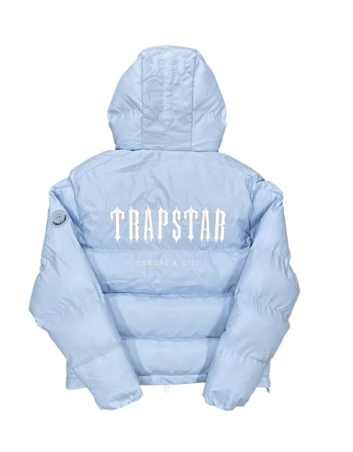 Trapstar puffer ice blue