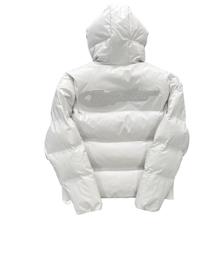 Trapstar puffer light grey