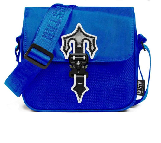 TRAPSTAR T CROSS-BODY BAG BLUE