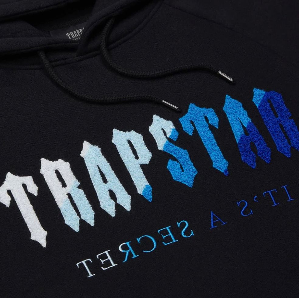 TRAPSTAR BLACK ICE FLAVOURS 2.0 EDITION CHENILLE DECODED TRACKSUIT