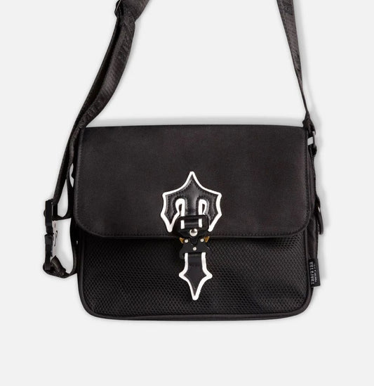 TRAPSTAR MESSENGER BAG 2.0 - BLACK