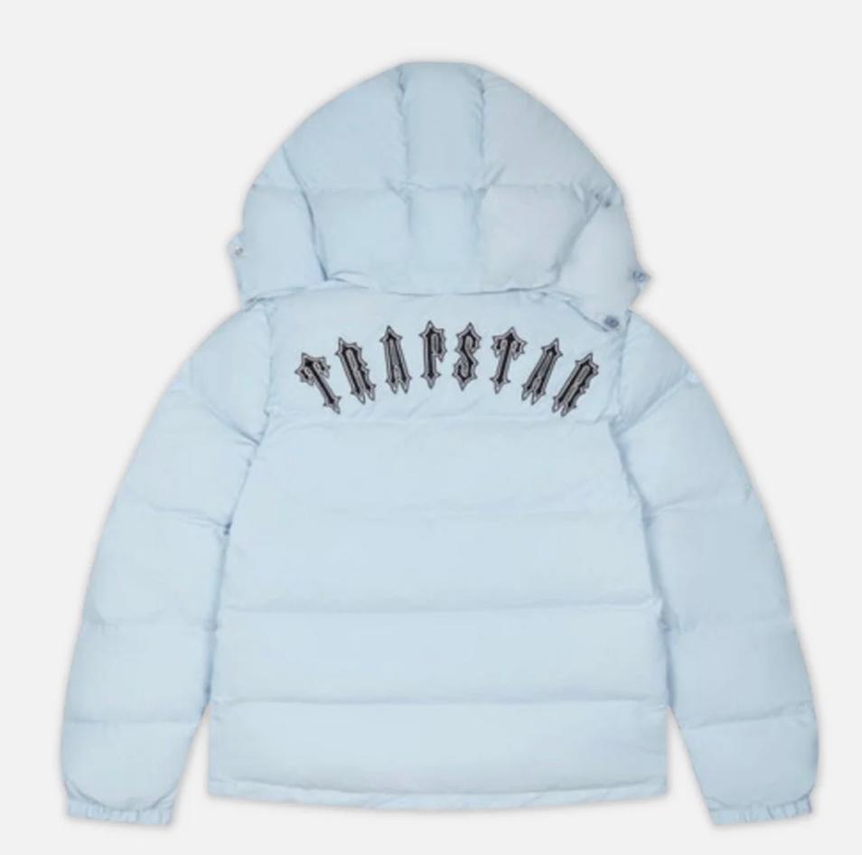 TRAPSTAR ICE BLUE IRONGATE BOMBER JACKET