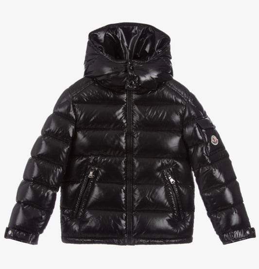 Moncler Enfant Boys Black Down Padded Jacket